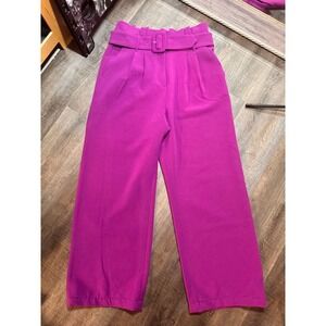 Women's Boden Purple Wide Leg Pants Size 6